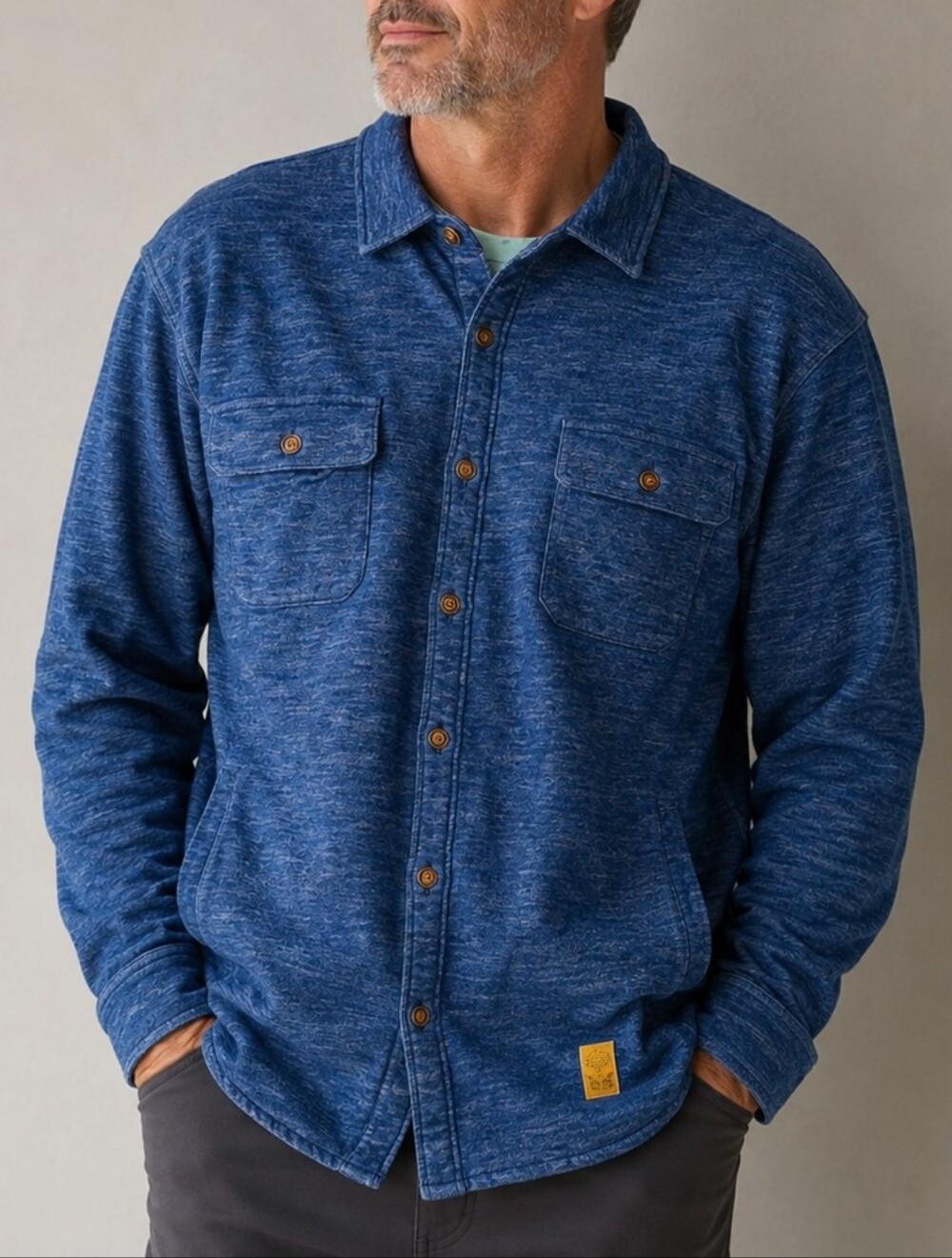 Nifty Genesis light weight jacket Sweatshirt Fabric Knit Cotton Jersey 😀